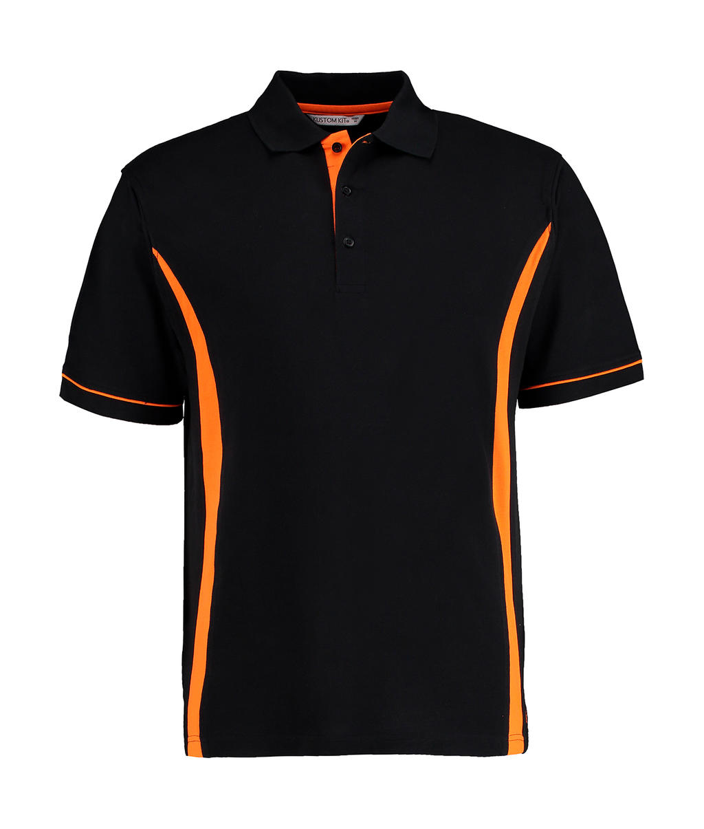  Scottsdale Polo in Farbe Black/Orange