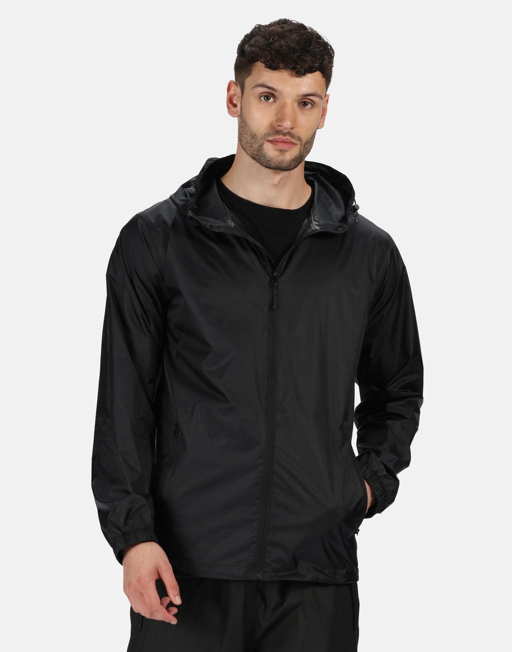  Pro Pack Away Jacket in Farbe Black