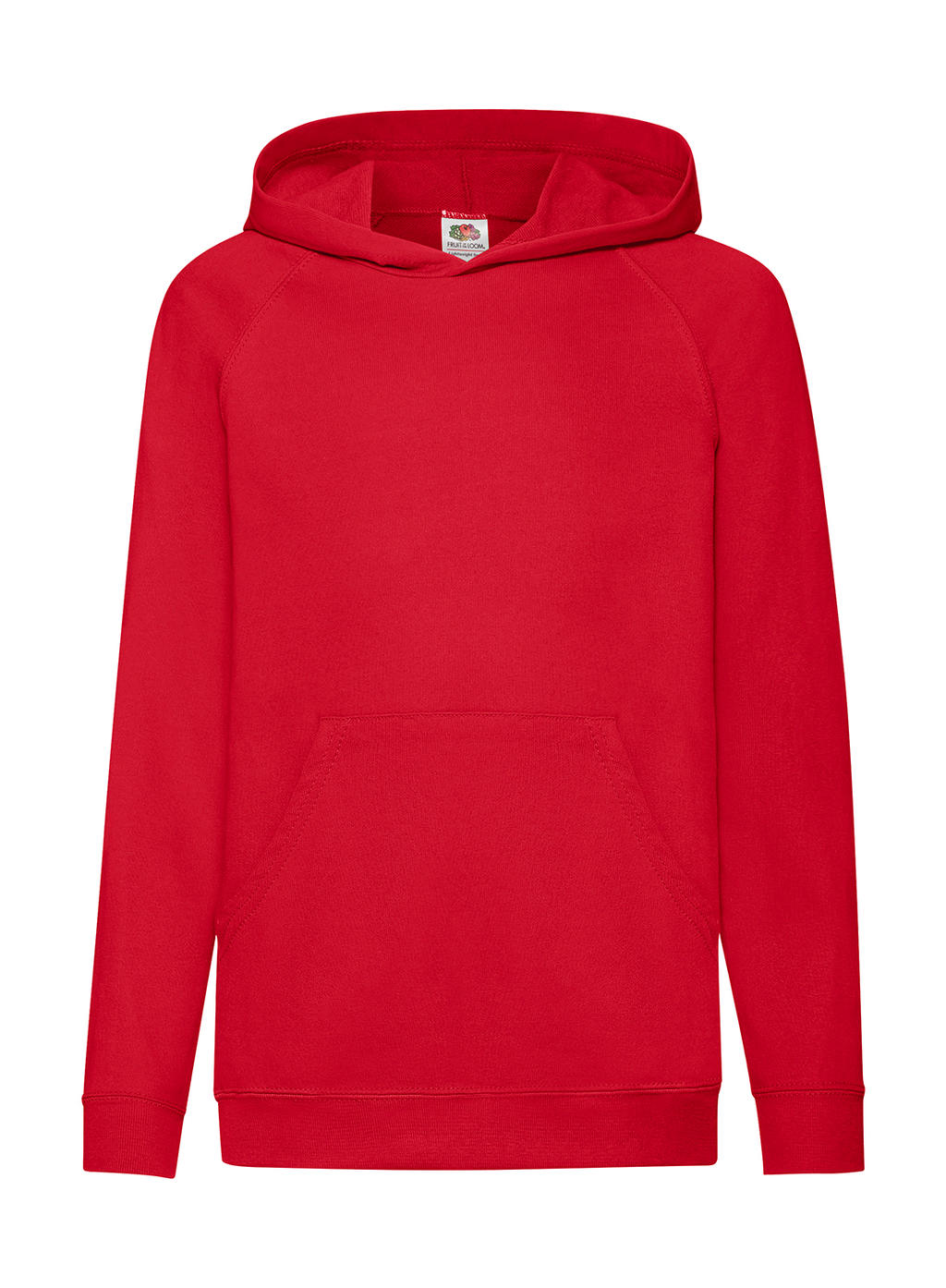  Kids Lightweight Hooded Sweat in Farbe Red