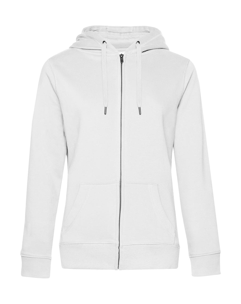  QUEEN Zipped Hood_? in Farbe White