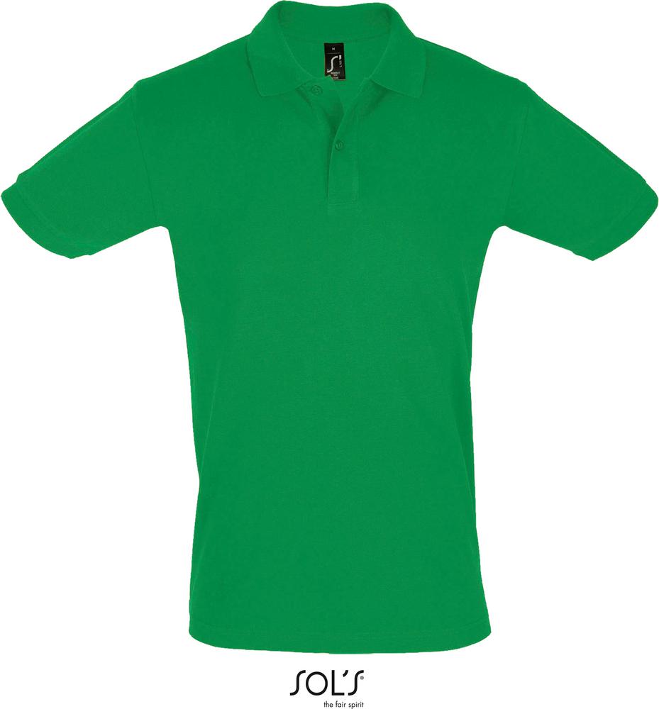 Poloshirt Perfect Men Herren Poloshirt Kurzarm in Farbe kelly green