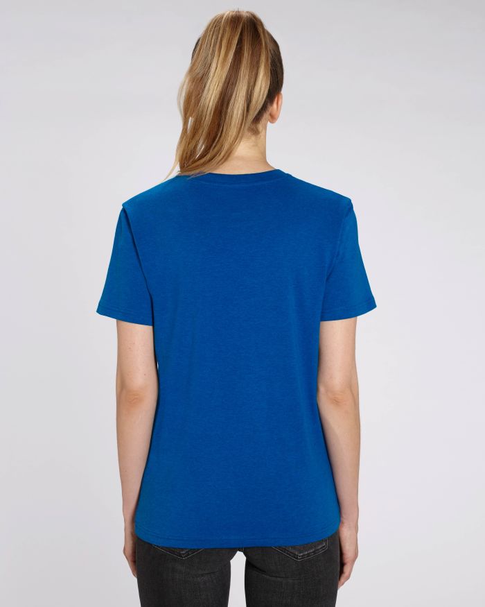 T-Shirt Creator in Farbe Mid Heather Royal Blue