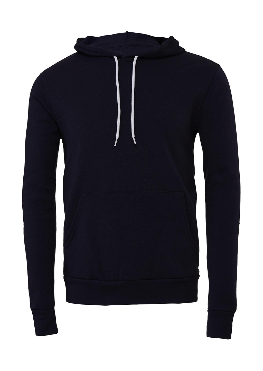  Unisex Poly-Cotton Pullover Hoodie in Farbe Navy