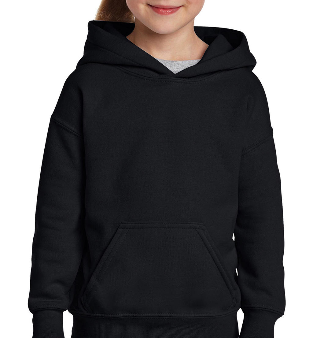  Heavy Blend Youth Hooded Sweat in Farbe Black