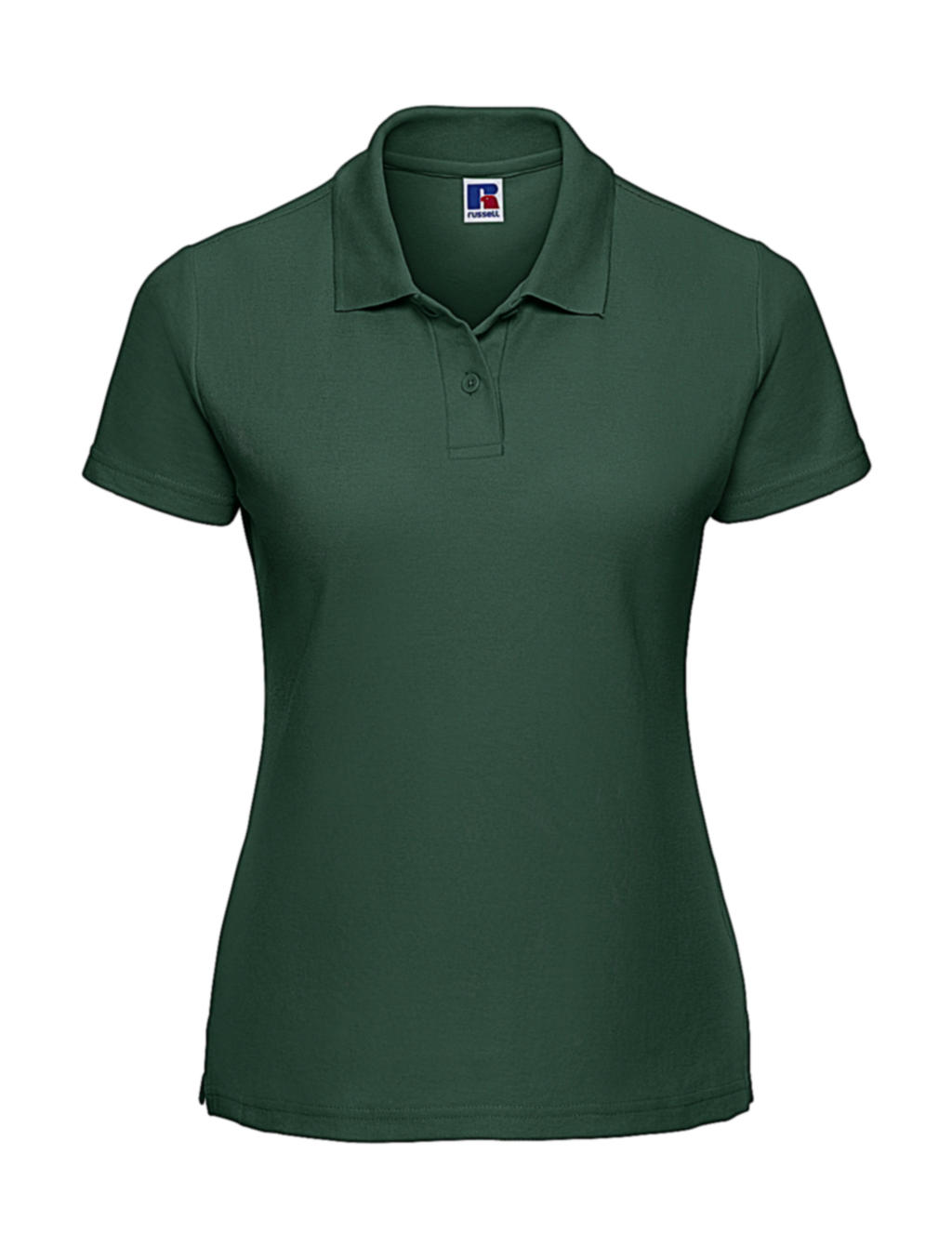  Ladies Classic Polycotton Polo in Farbe Bottle Green