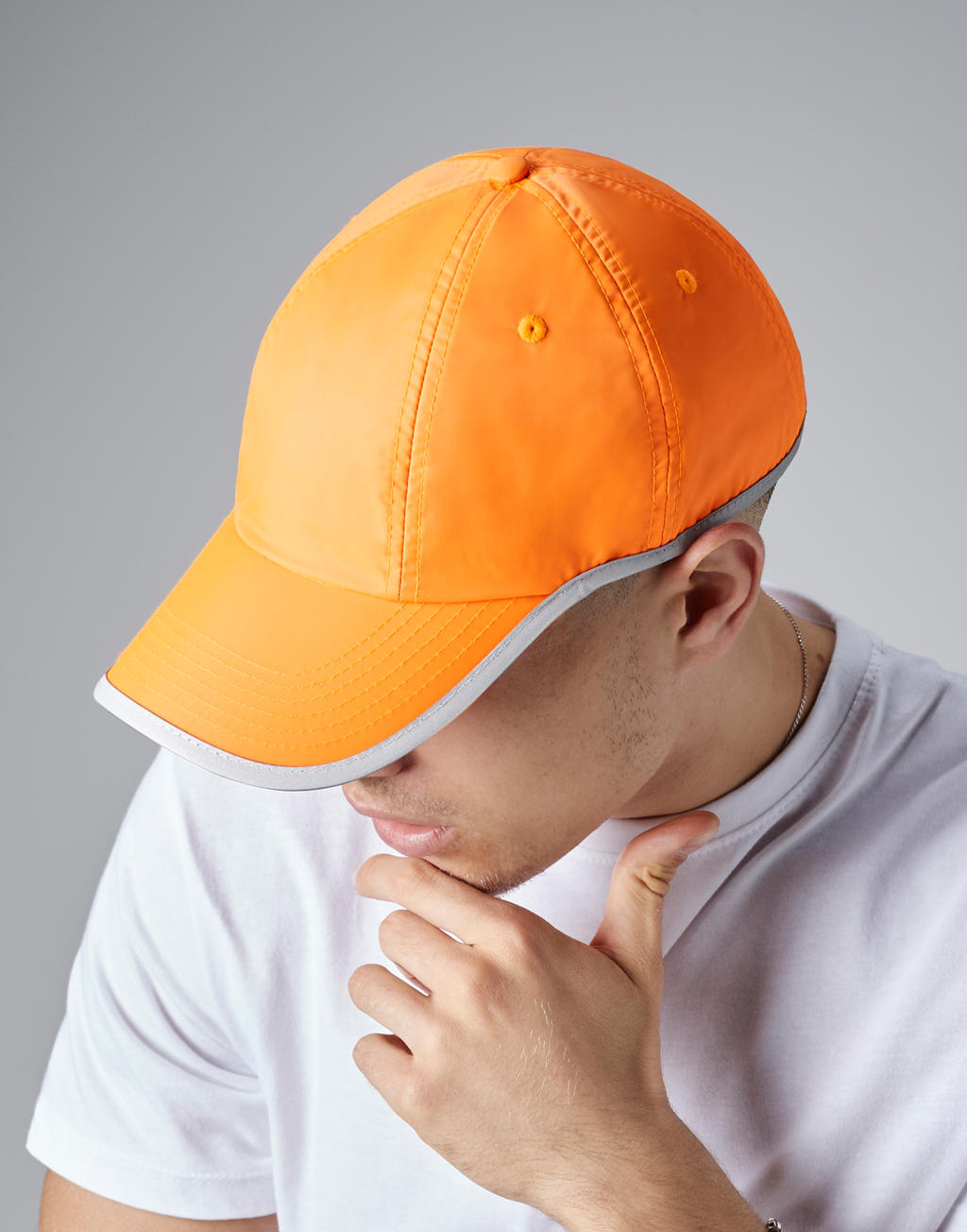  Enhanced-Viz Cap in Farbe Fluorescent Orange