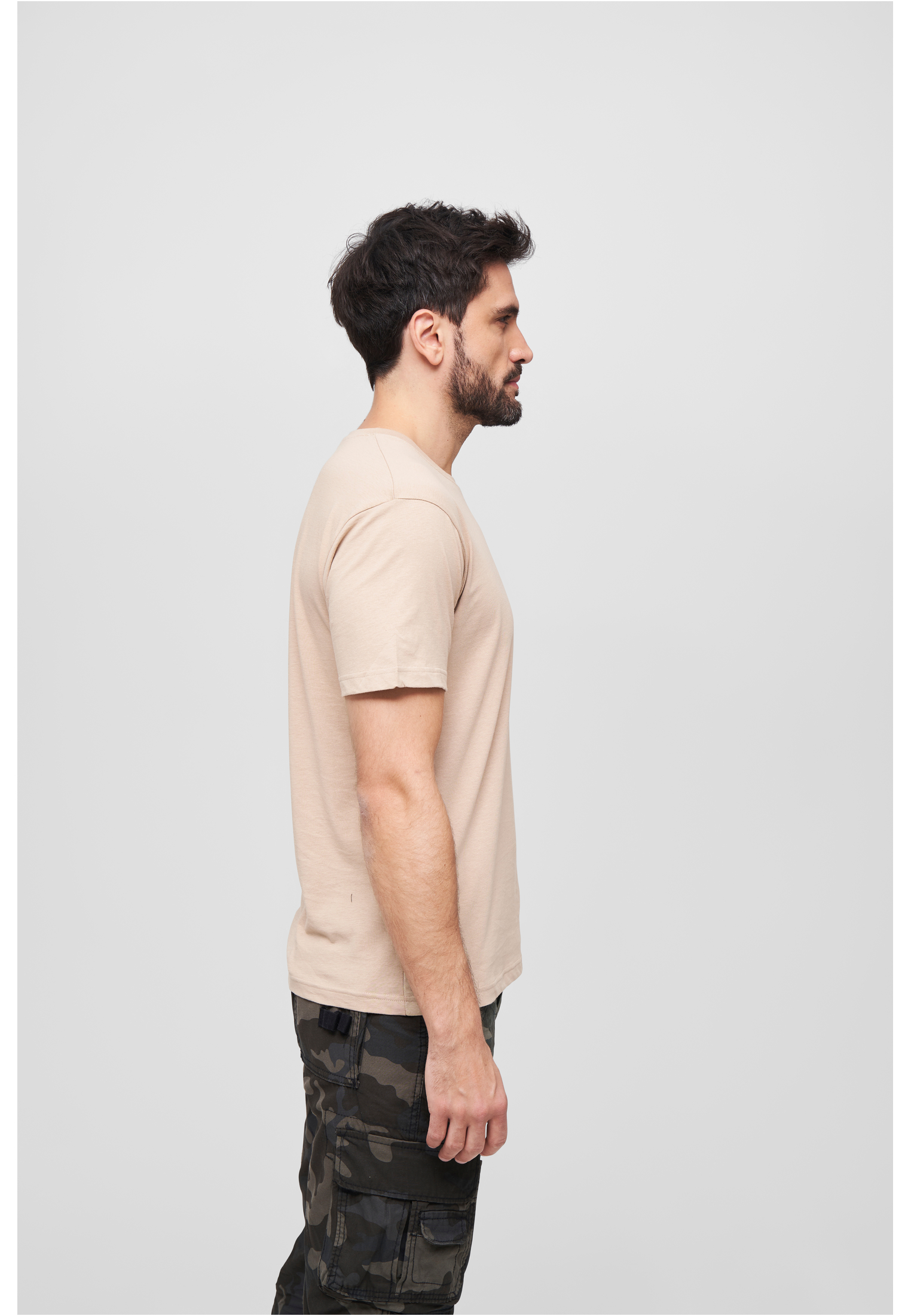T-Shirts T-Shirt in Farbe beige