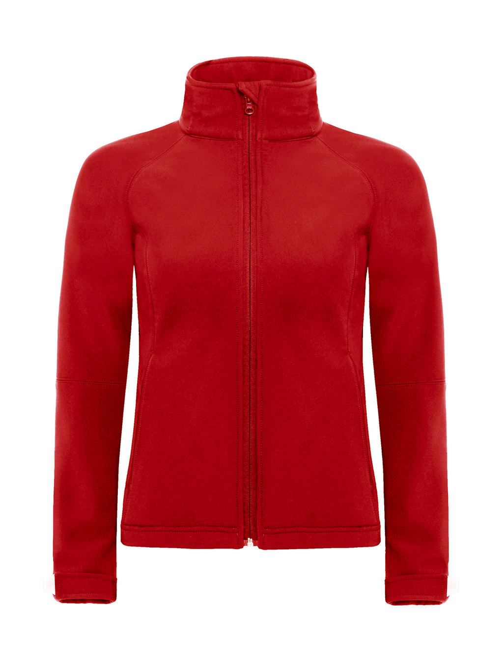  Hooded Softshell/women in Farbe Red