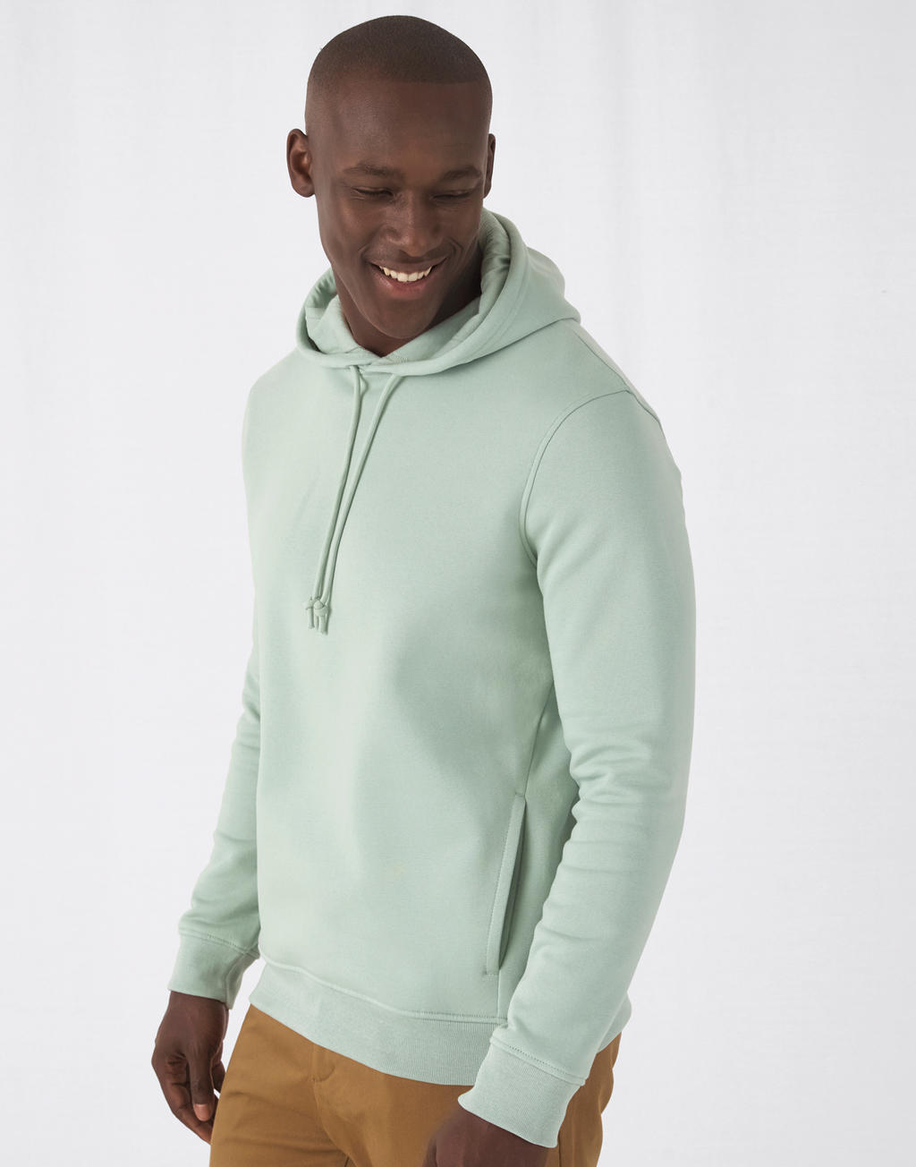  Organic Inspire Hooded_? in Farbe White