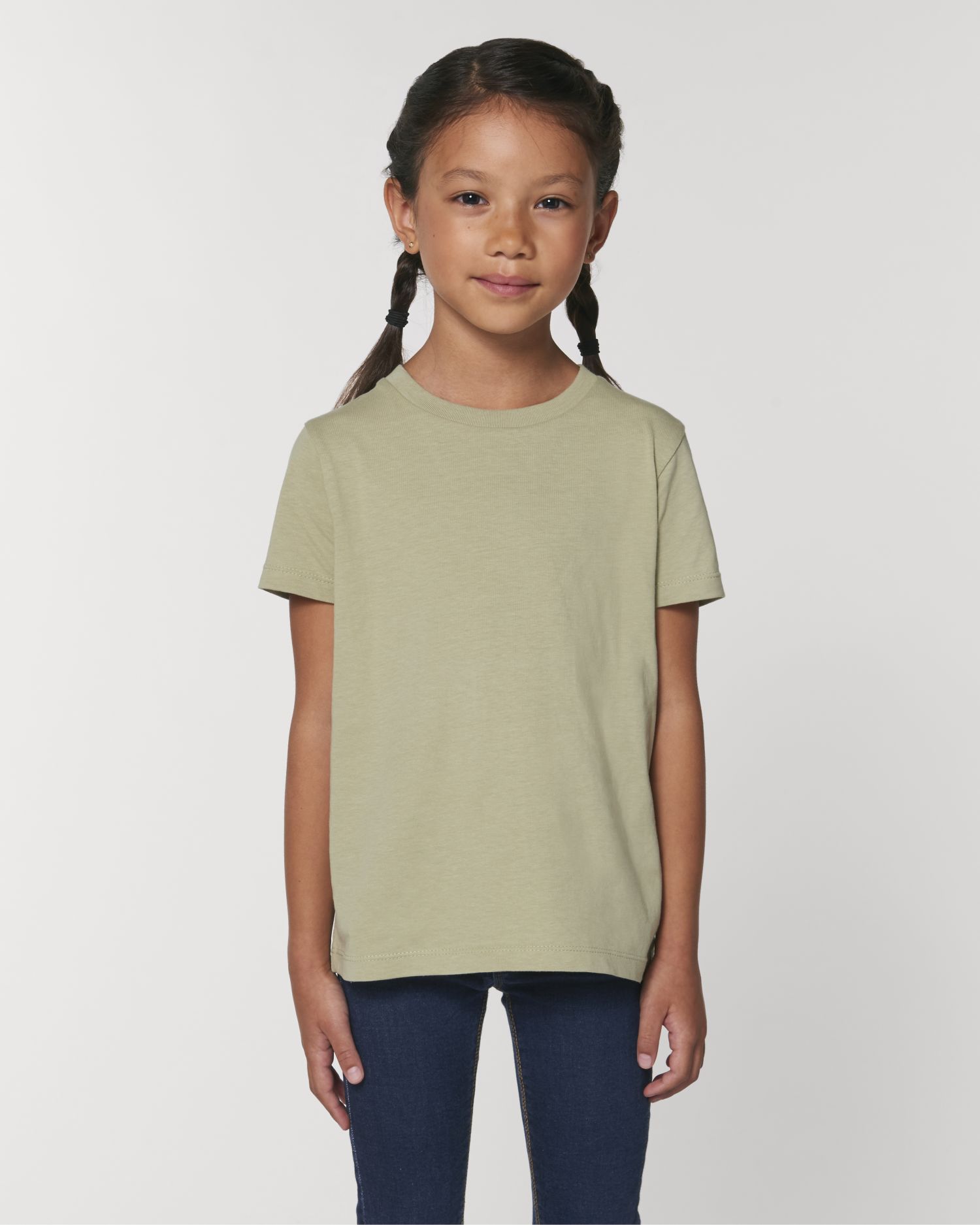 Kids T-Shirt Mini Creator in Farbe Sage