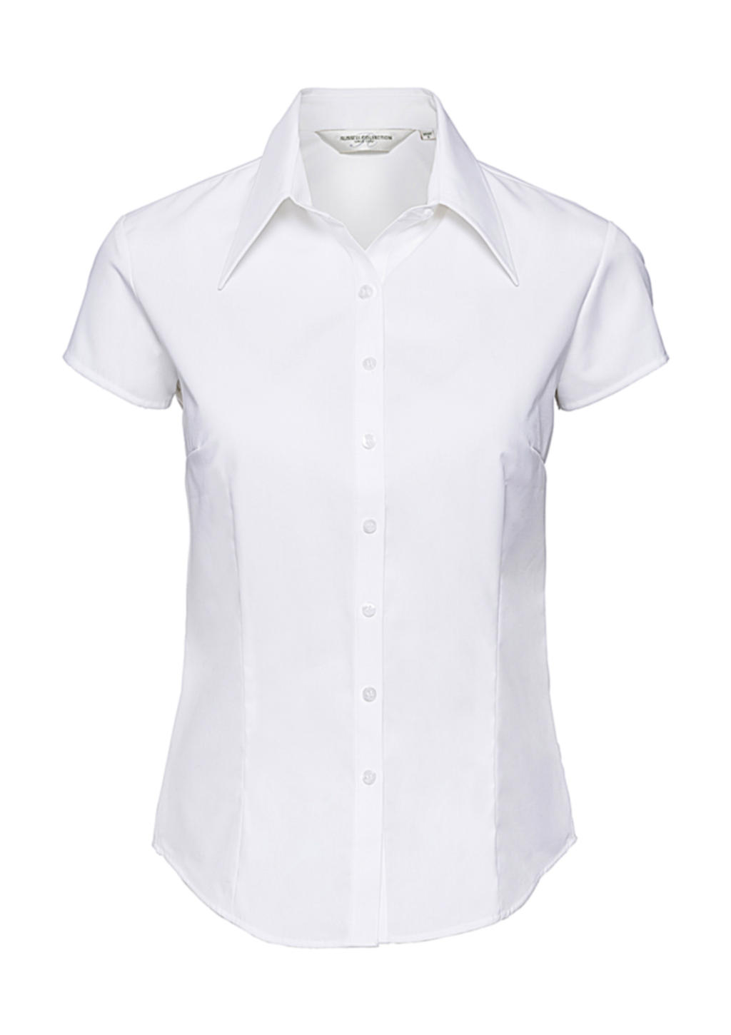  Ladies Tencel? Fitted Shirt in Farbe White