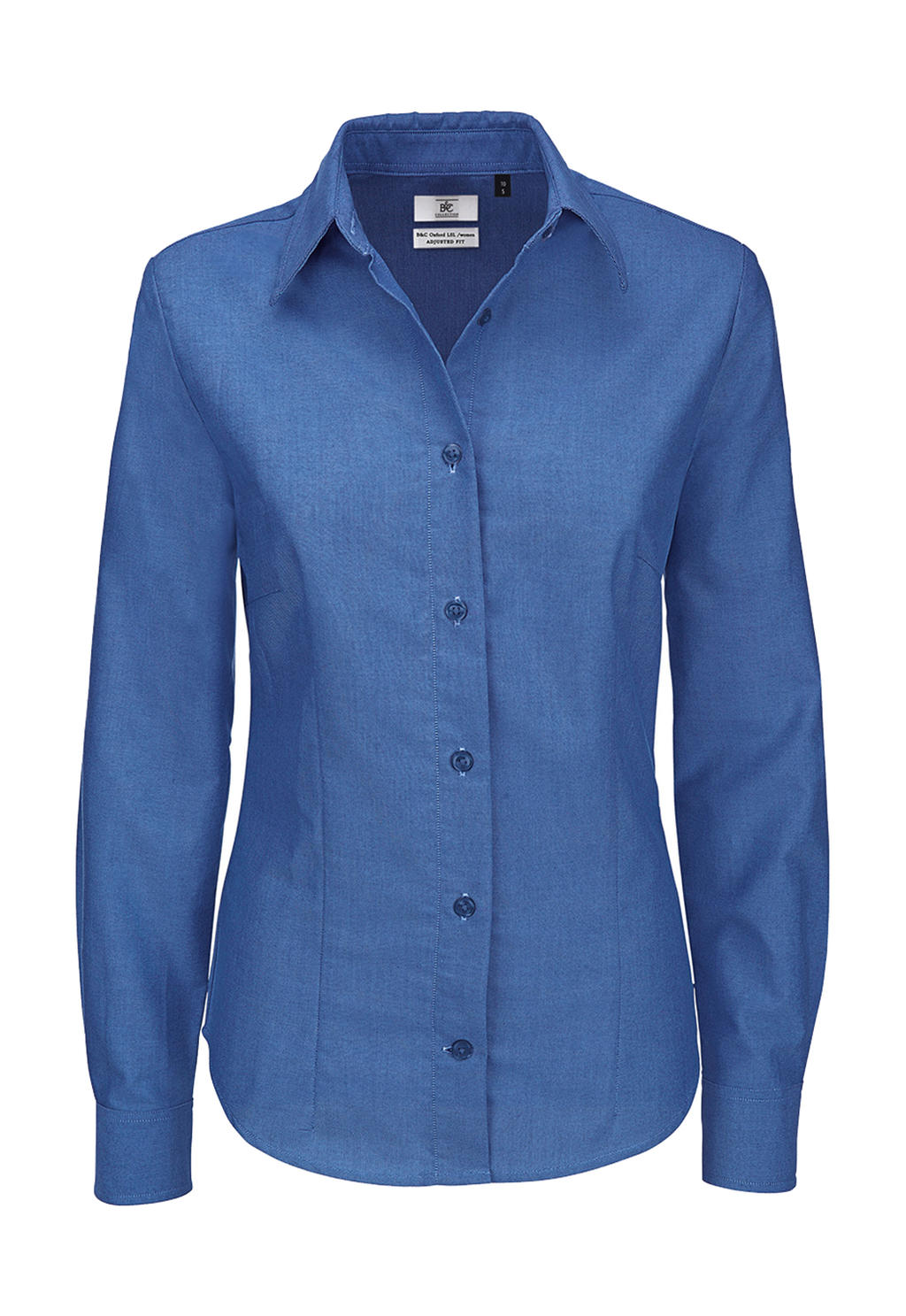  Oxford LSL/women Shirt in Farbe Blue Chip
