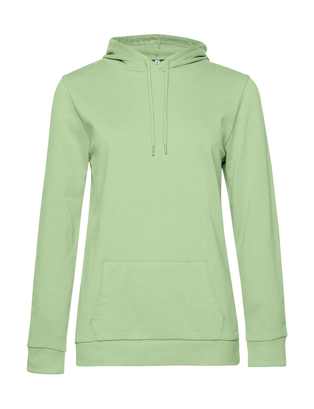 #Hoodie /women French Terry in Farbe Light Jade