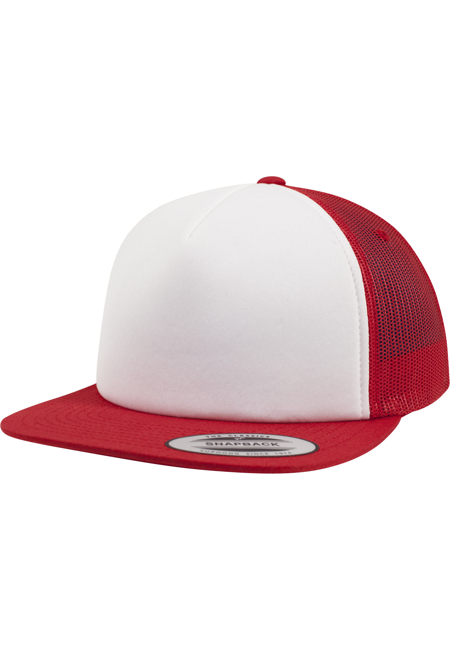 Trucker Foam Trucker with White Front in Farbe red/wht/red