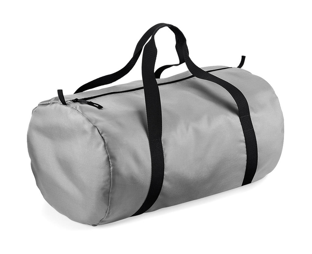 Packaway Barrel Bag in Farbe Silver/Black