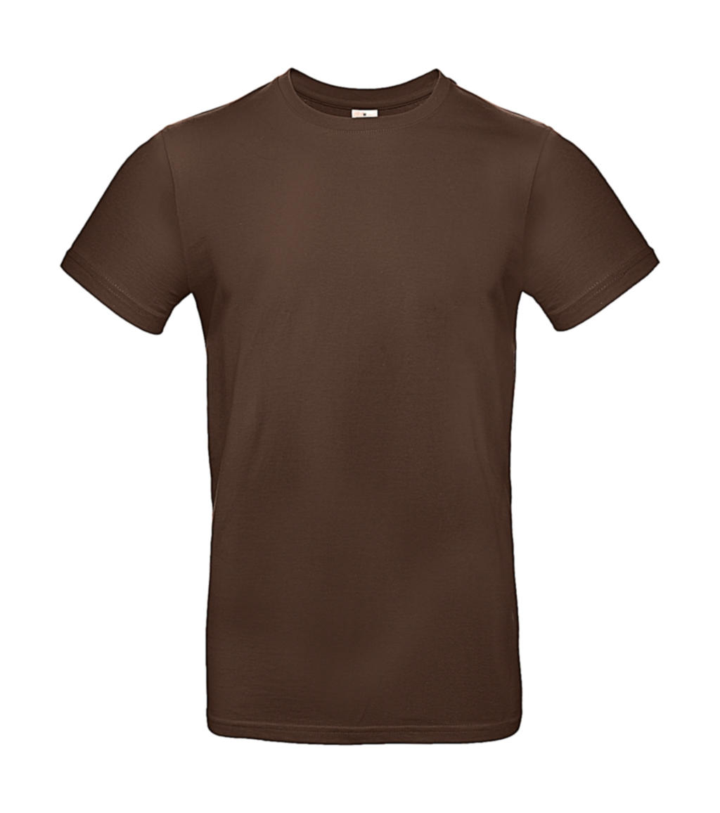  #E190 T-Shirt in Farbe Chocolate