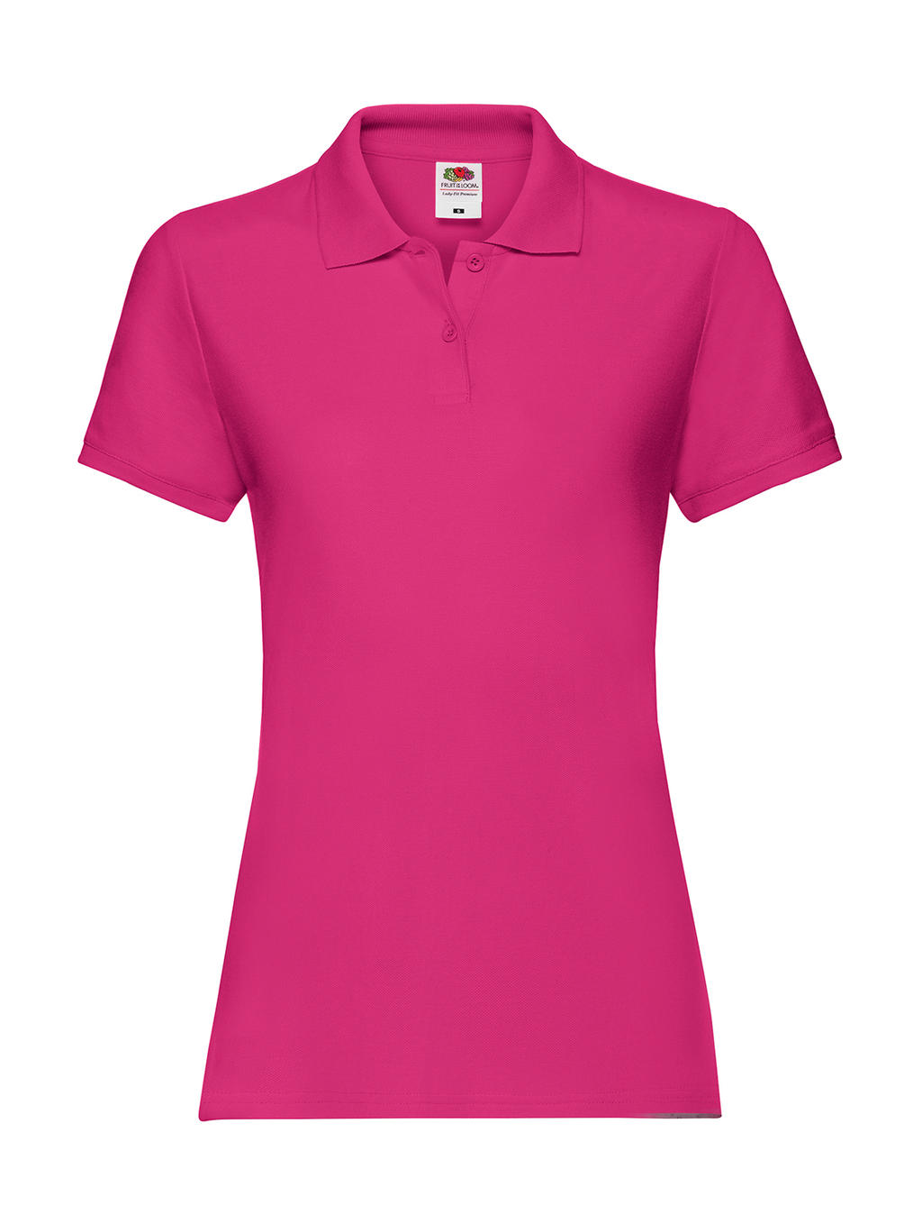  Ladies Premium Polo in Farbe Fuchsia