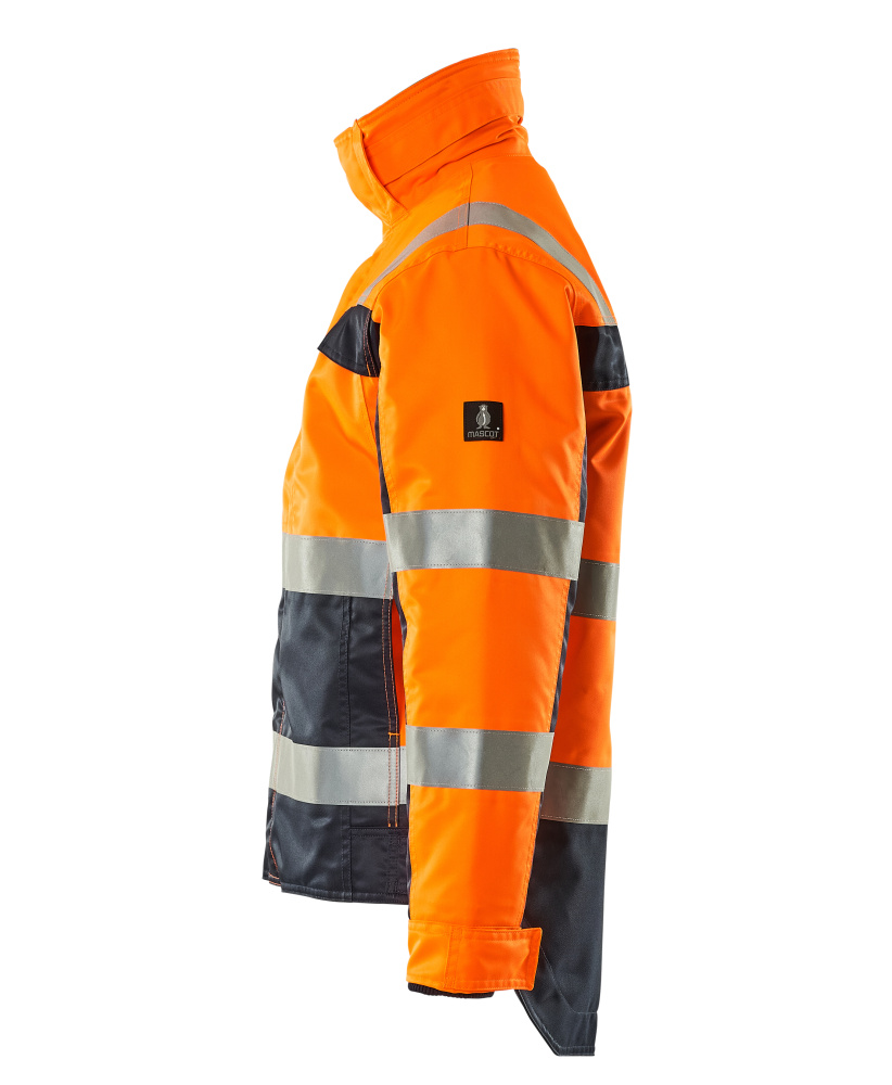 Winterjacke SAFE COMPETE Winterjacke in Farbe Hi-vis Orange/Marine