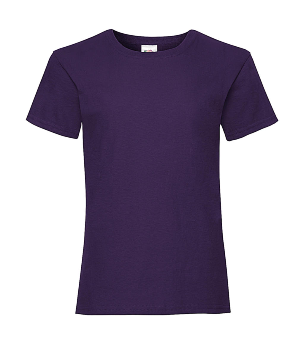  Girls Valueweight T in Farbe Purple