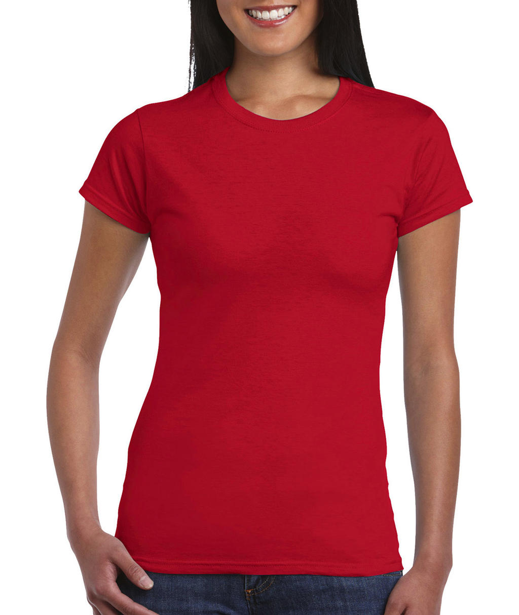  Softstyle? Ladies T-Shirt in Farbe Red