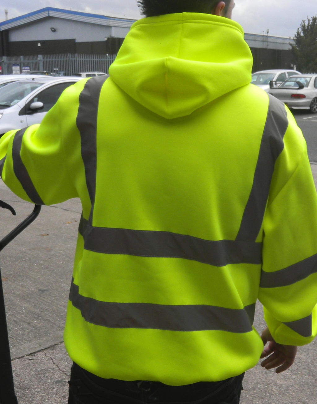  Fluo Hoodie in Farbe Fluo Yellow
