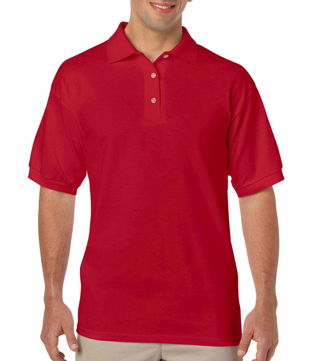  DryBlend Adult Jersey Polo in Farbe Red