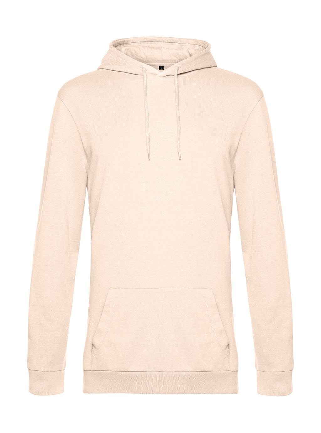  #Hoodie French Terry in Farbe Pale Pink