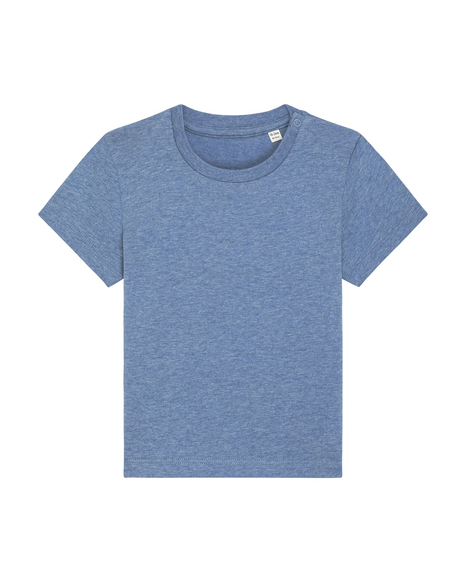 T-Shirt Baby Creator in Farbe Mid Heather Blue