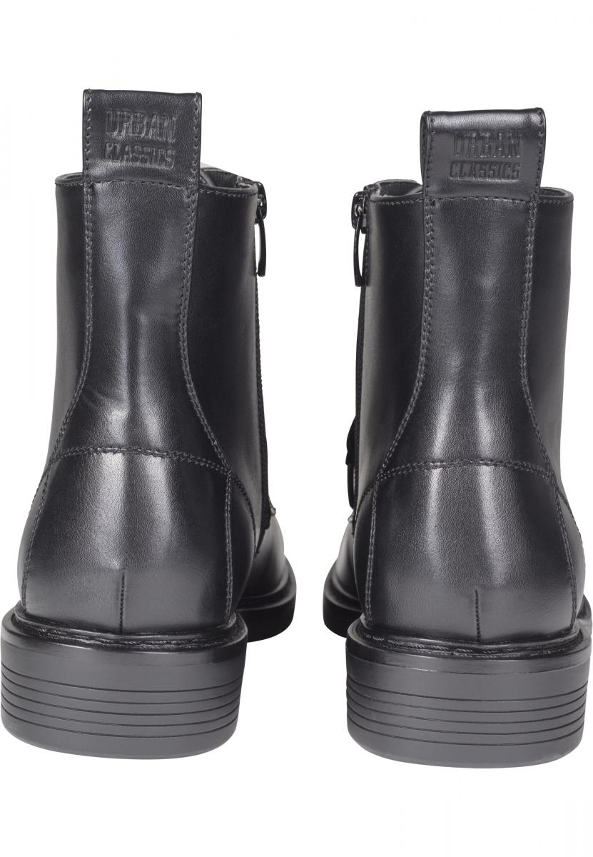 Schuhe Velvet Lace Boot in Farbe black