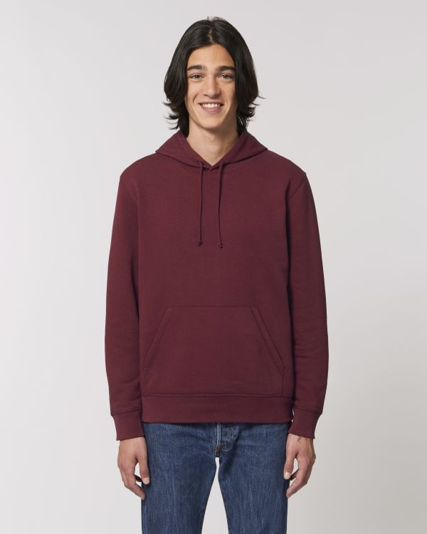 Hoodie sweatshirts Drummer in Farbe Burgundy