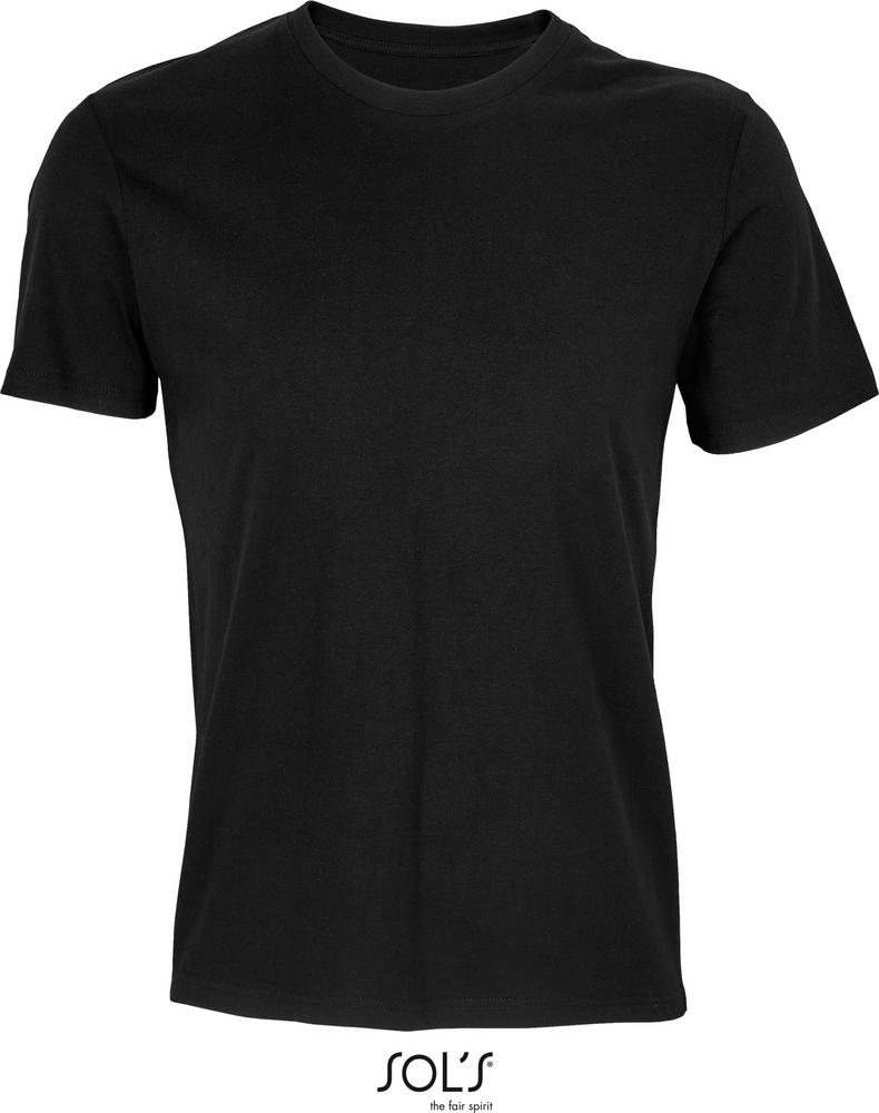 T-Shirt Odyssey Unisex T-Shirt Recycelt in Farbe recycled black