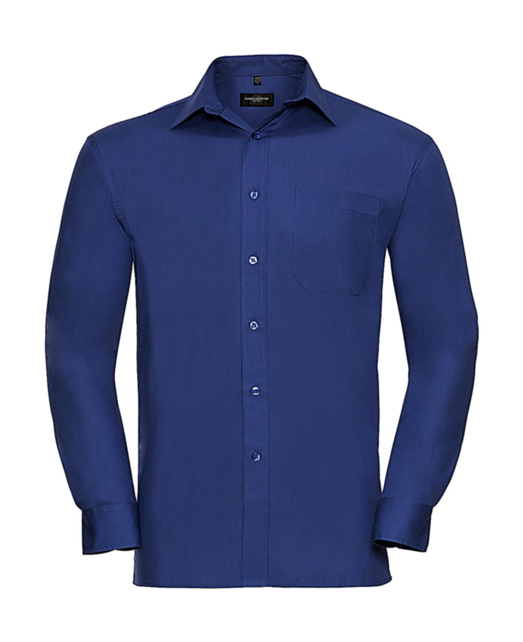  Cotton Poplin Shirt LS in Farbe Aztec Blue