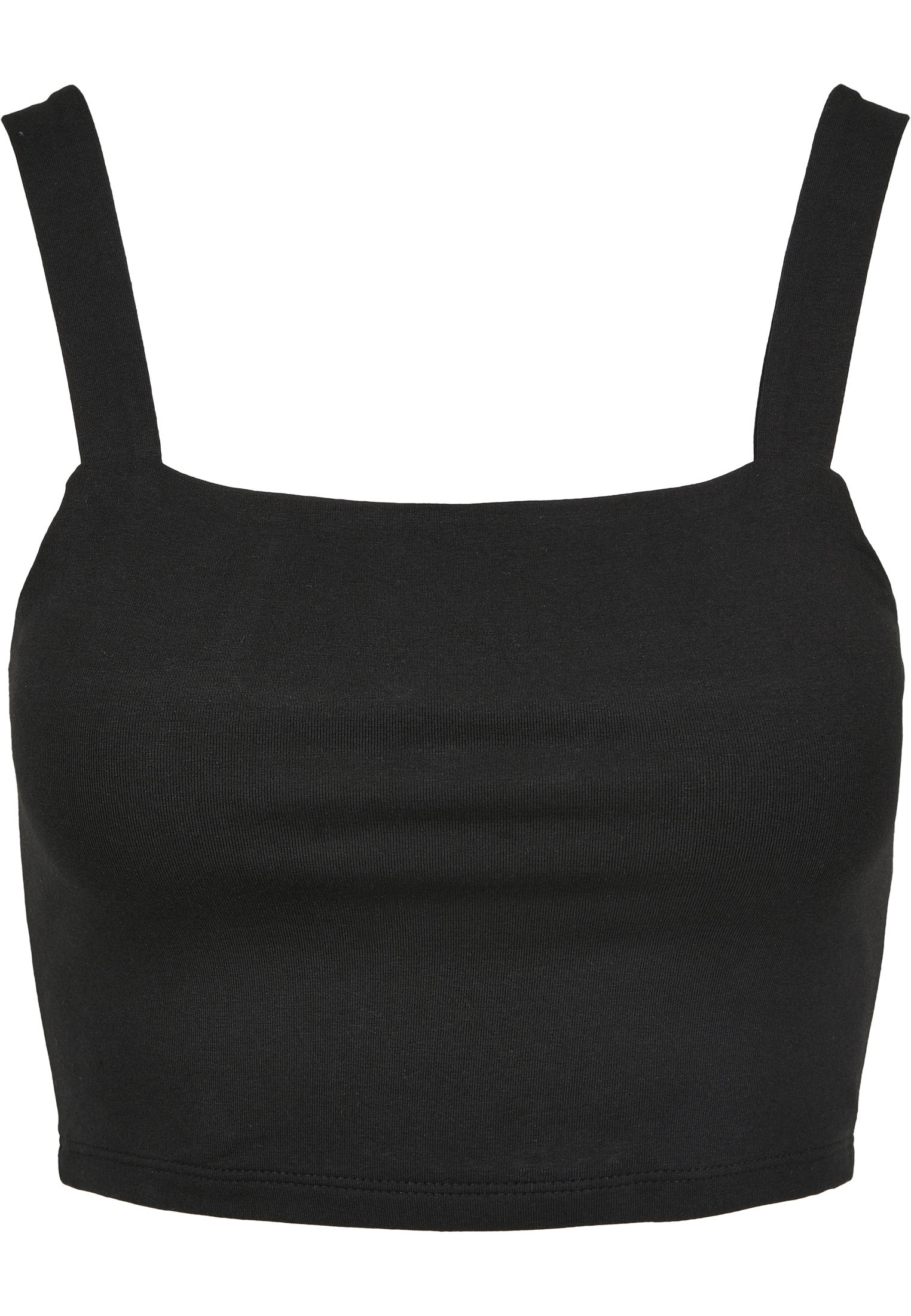 Bekleidung Ladies Cropped Top 2-Pack in Farbe black/white