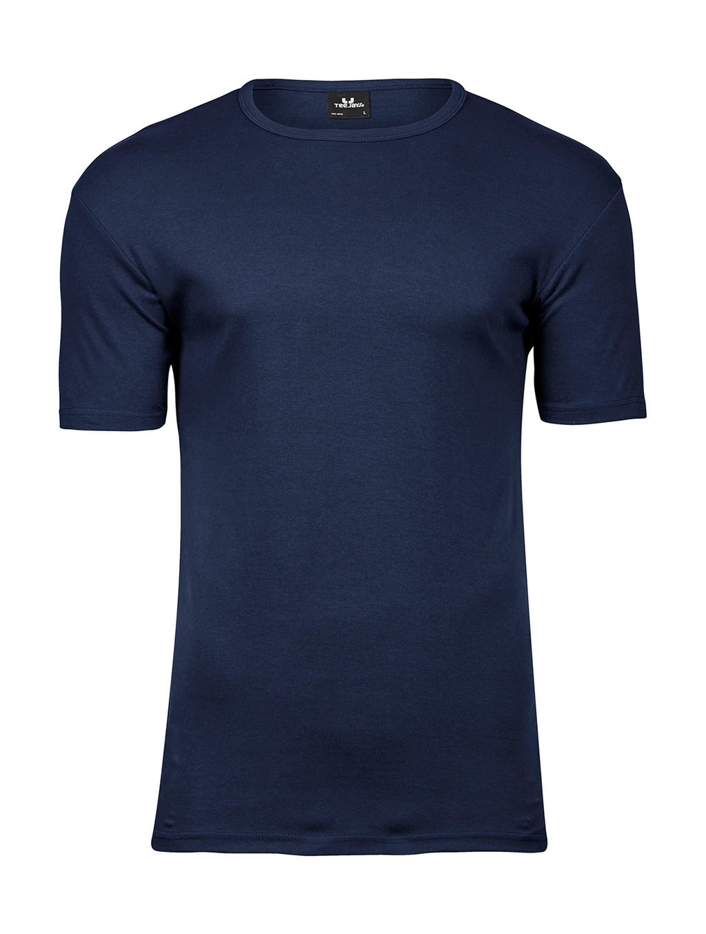  Mens Interlock T-Shirt in Farbe Navy
