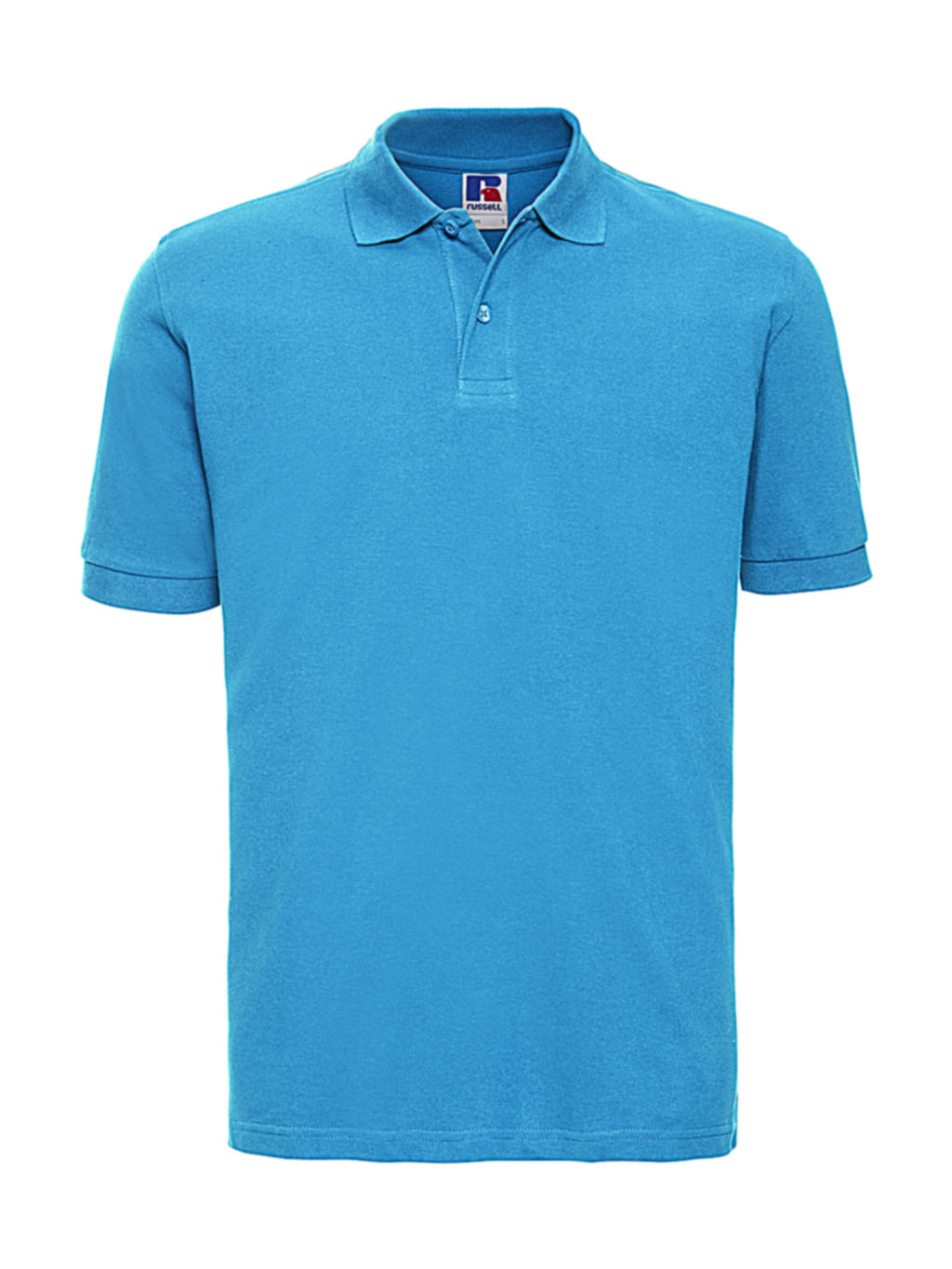  Mens Classic Cotton Polo in Farbe Turquoise