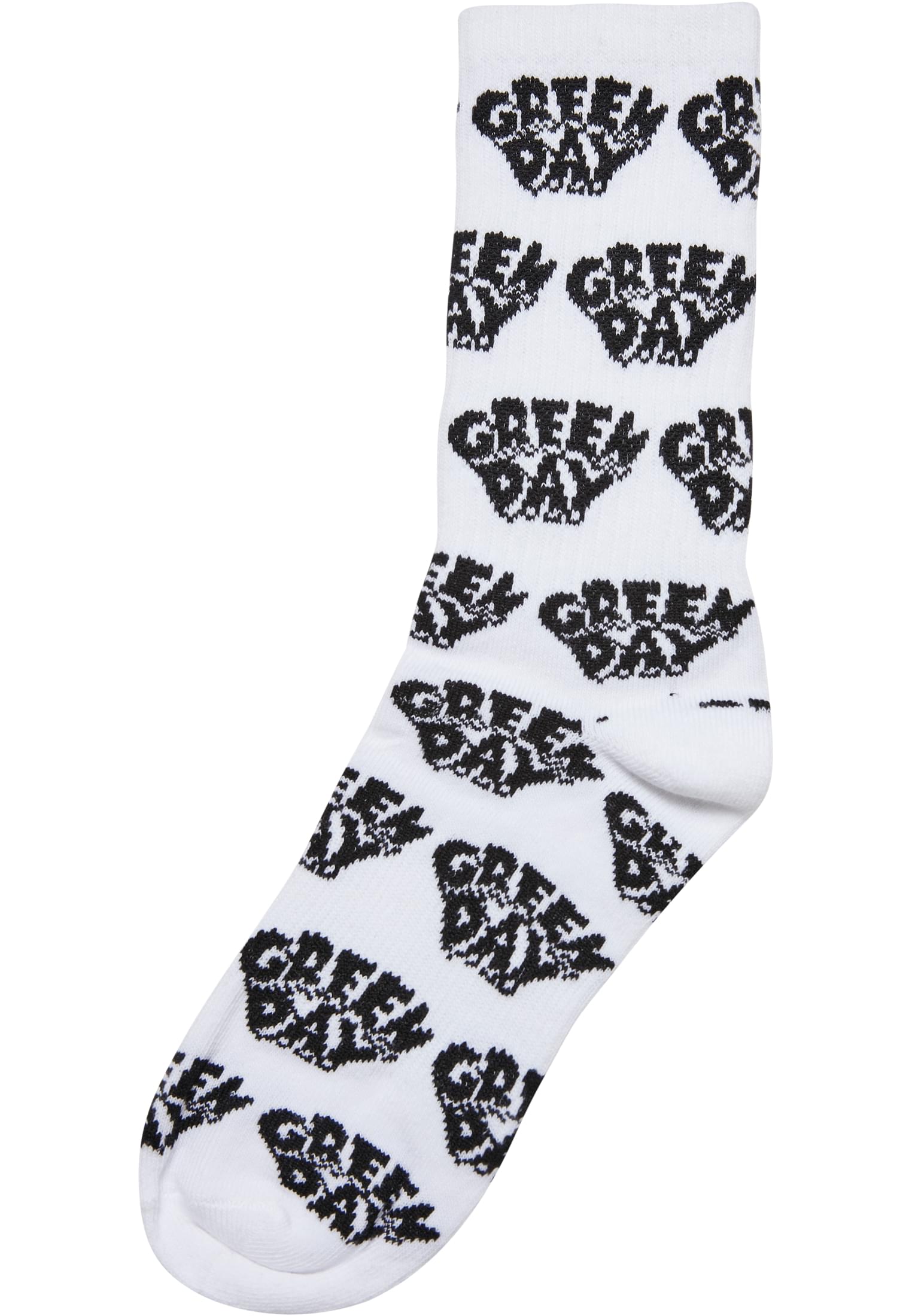 Accessoires Green Day Socks 2-Pack in Farbe black/white