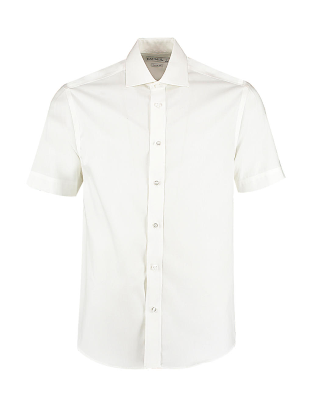  Classic Fit Premium Cutaway Oxford Shirt SSL in Farbe White