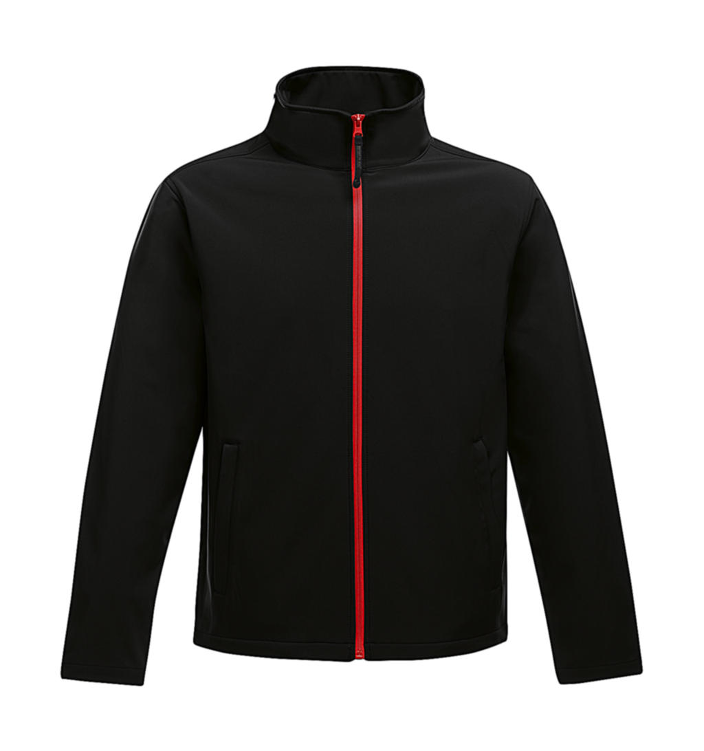  Womens Ablaze Printable Softshell in Farbe Black/Classic Red
