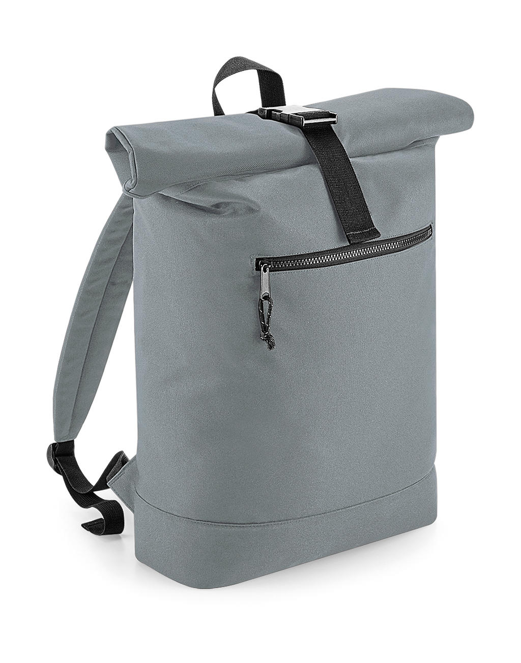  Recycled Roll-Top Backpack in Farbe Pure Grey