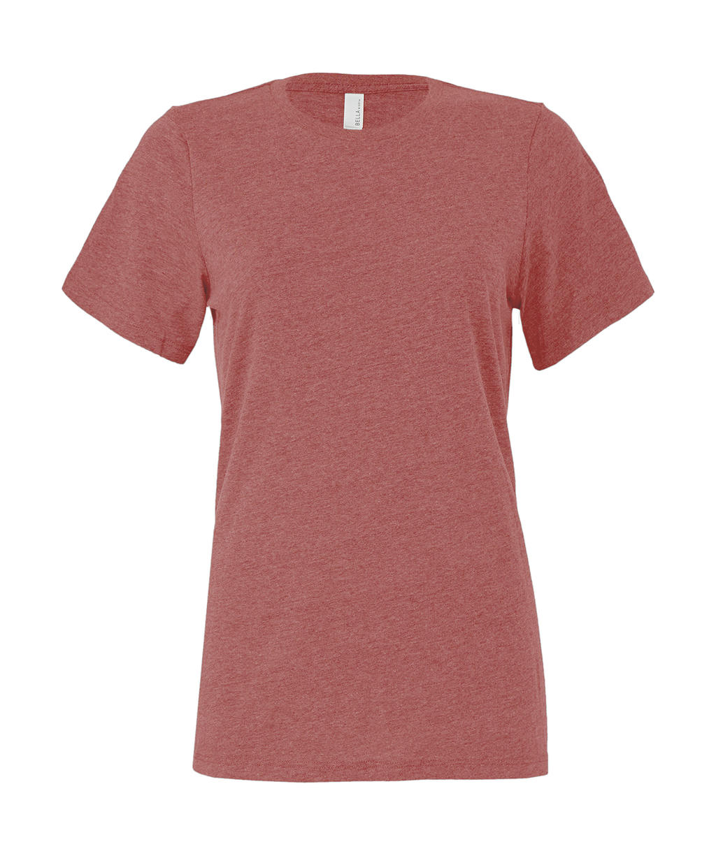  Womens Relaxed Jersey Short Sleeve Tee in Farbe Heather Mauve