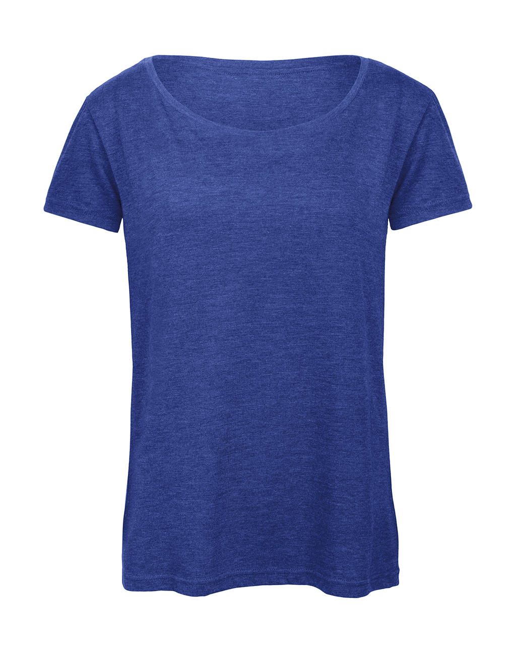  Triblend/women T-Shirt in Farbe Heather Royal Blue