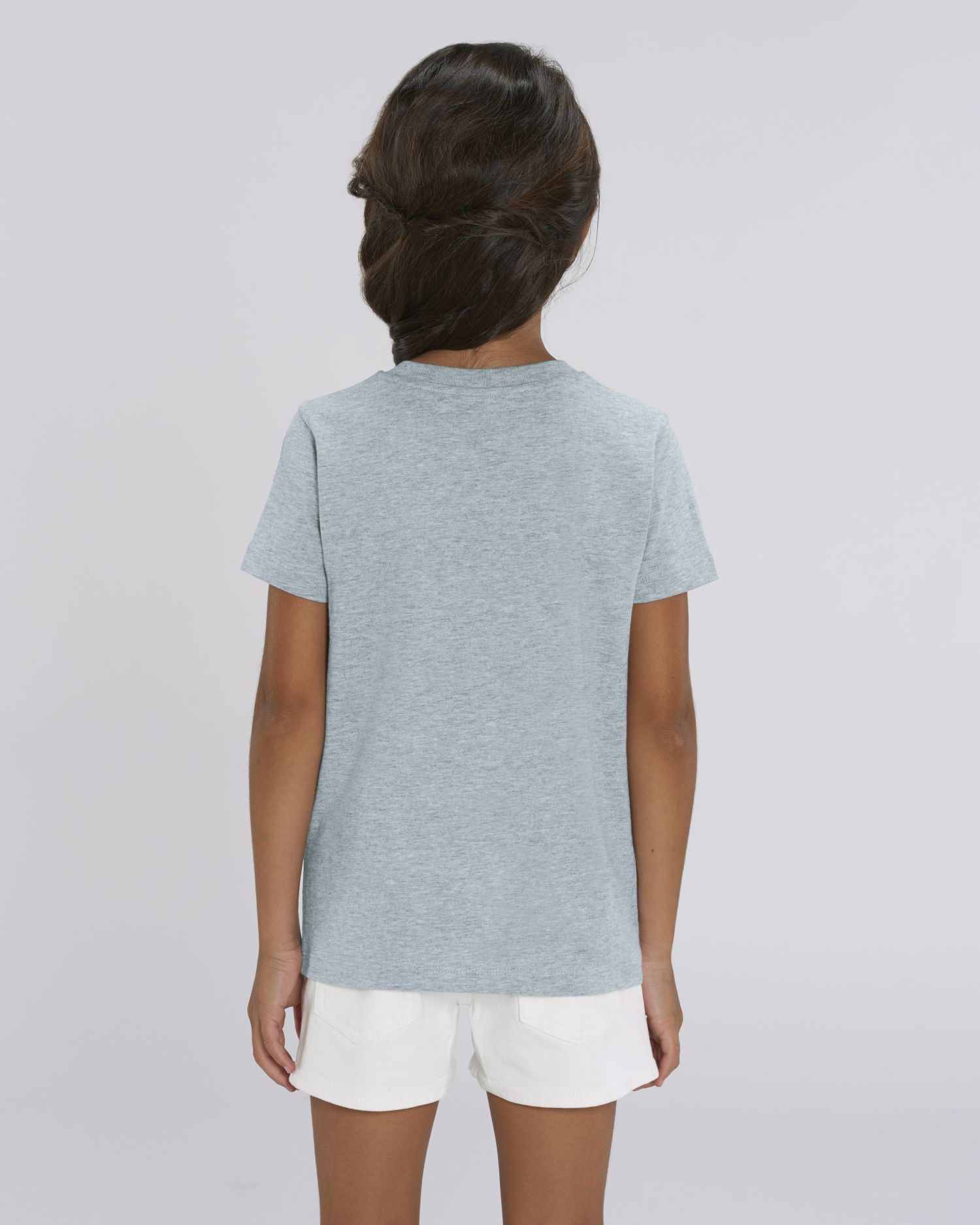 Kids T-Shirt Mini Creator in Farbe Heather Ice Blue
