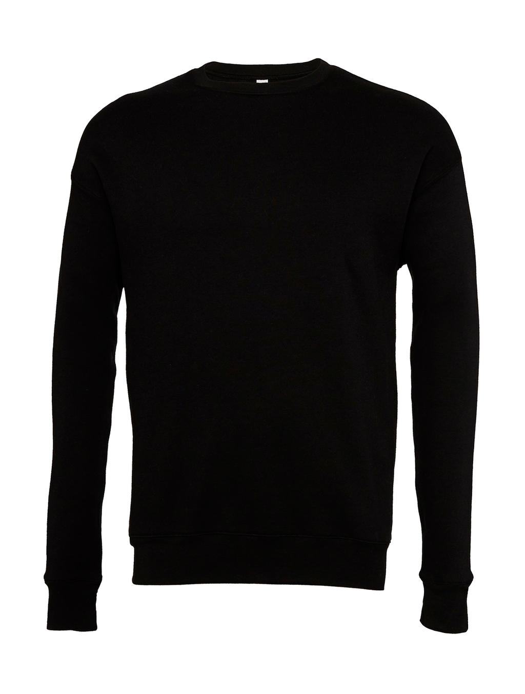  Unisex Drop Shoulder Fleece in Farbe Black