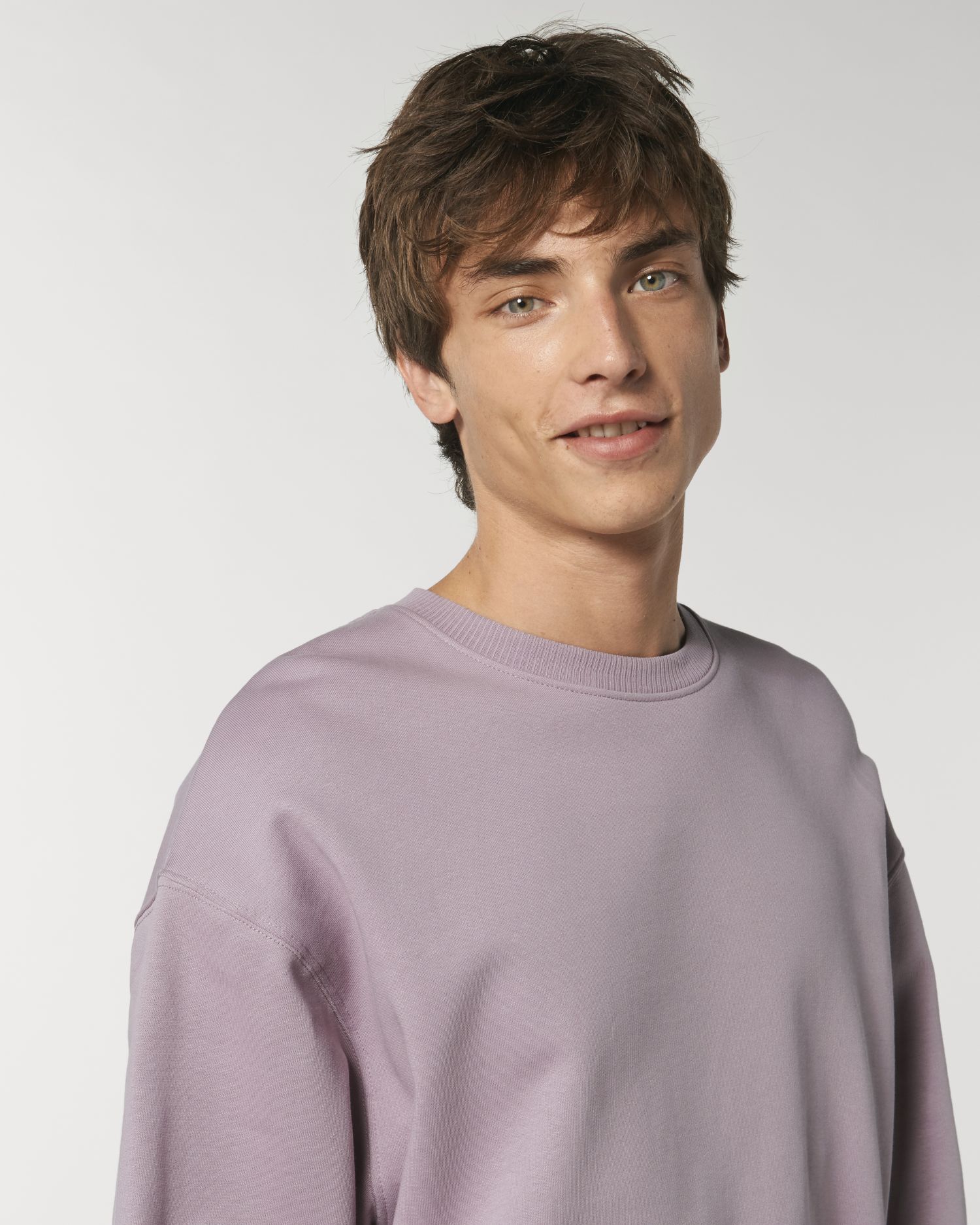 Crew neck sweatshirts Radder in Farbe Lilac Petal