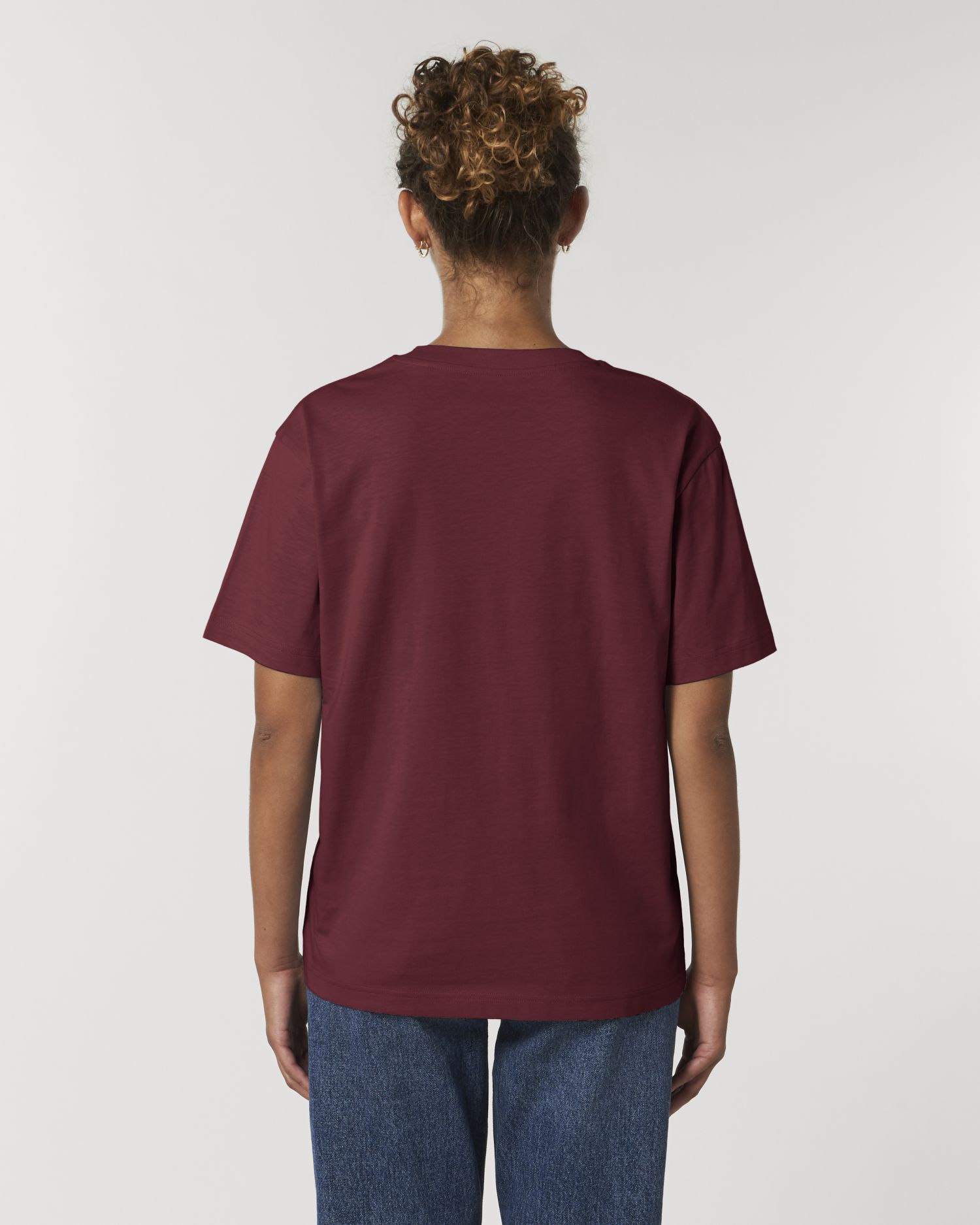 T-Shirt Fuser in Farbe Burgundy