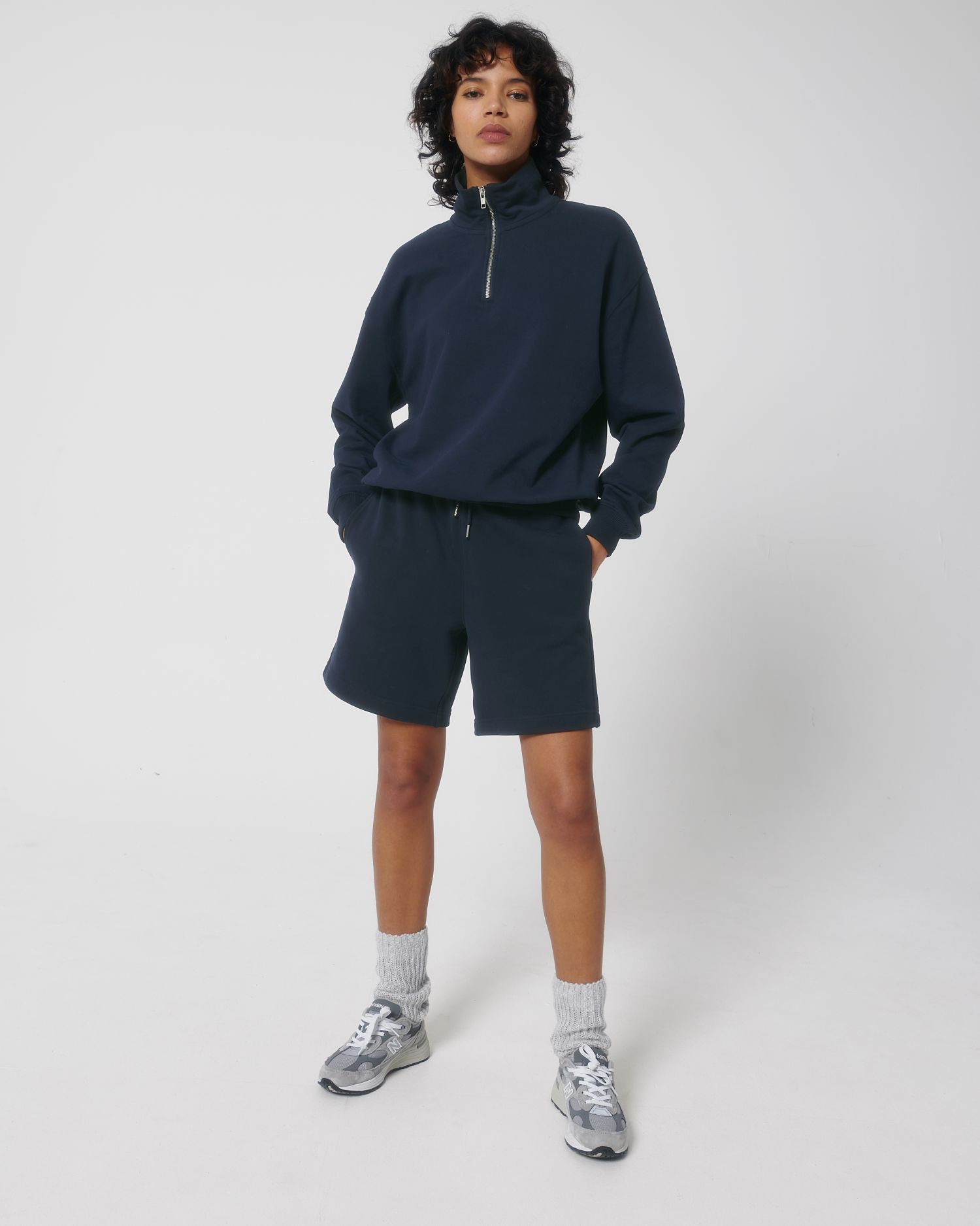 Crew neck sweatshirts Miller Dry in Farbe French Navy