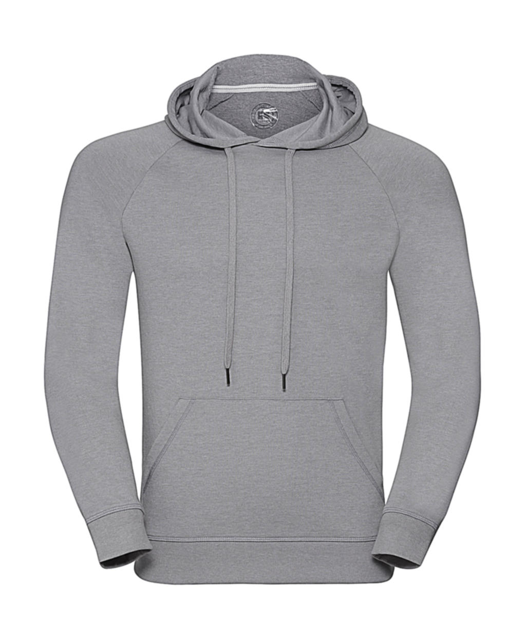  Mens HD Hooded Sweat in Farbe Silver Marl
