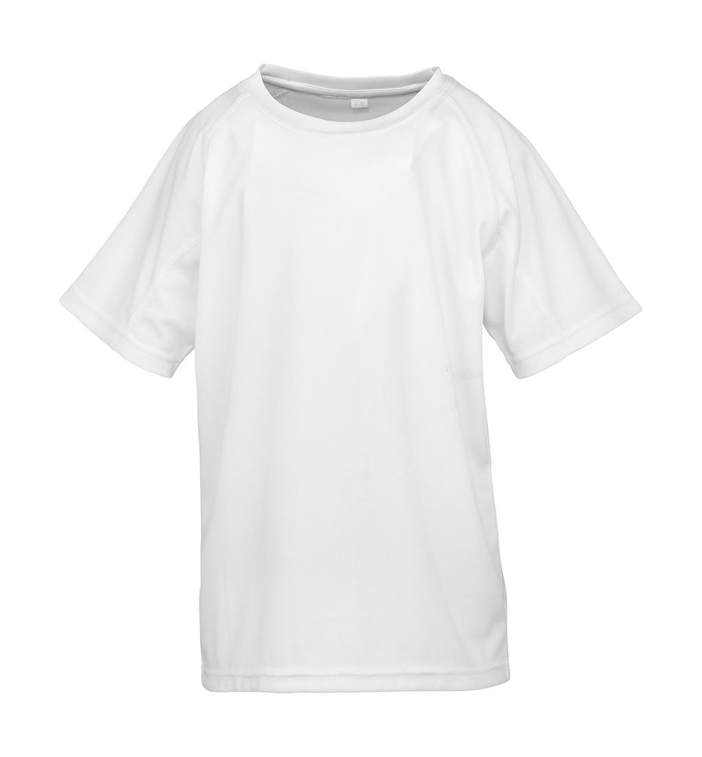  Junior Performance Aircool Tee in Farbe White