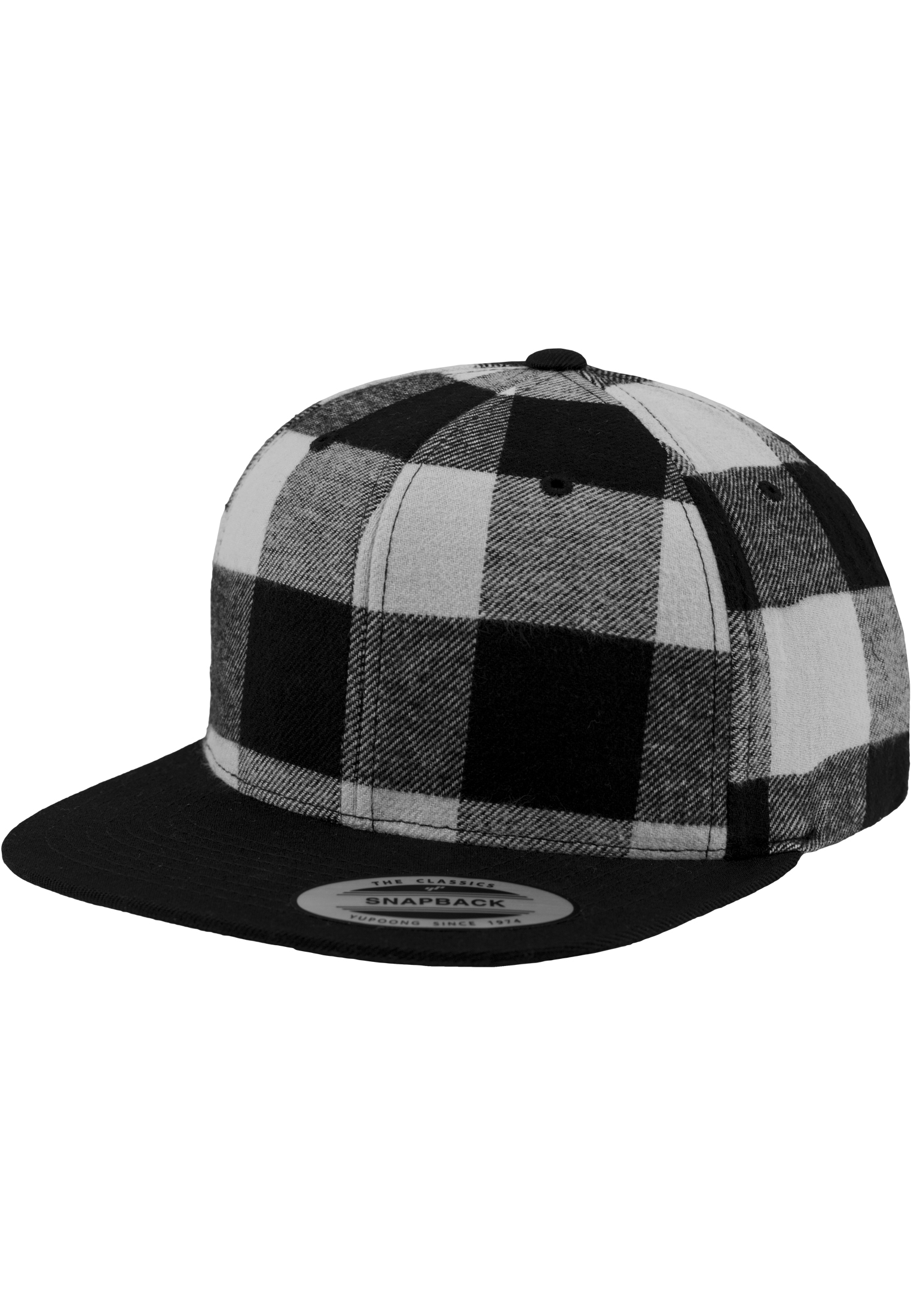 Checked Flanell Snapback