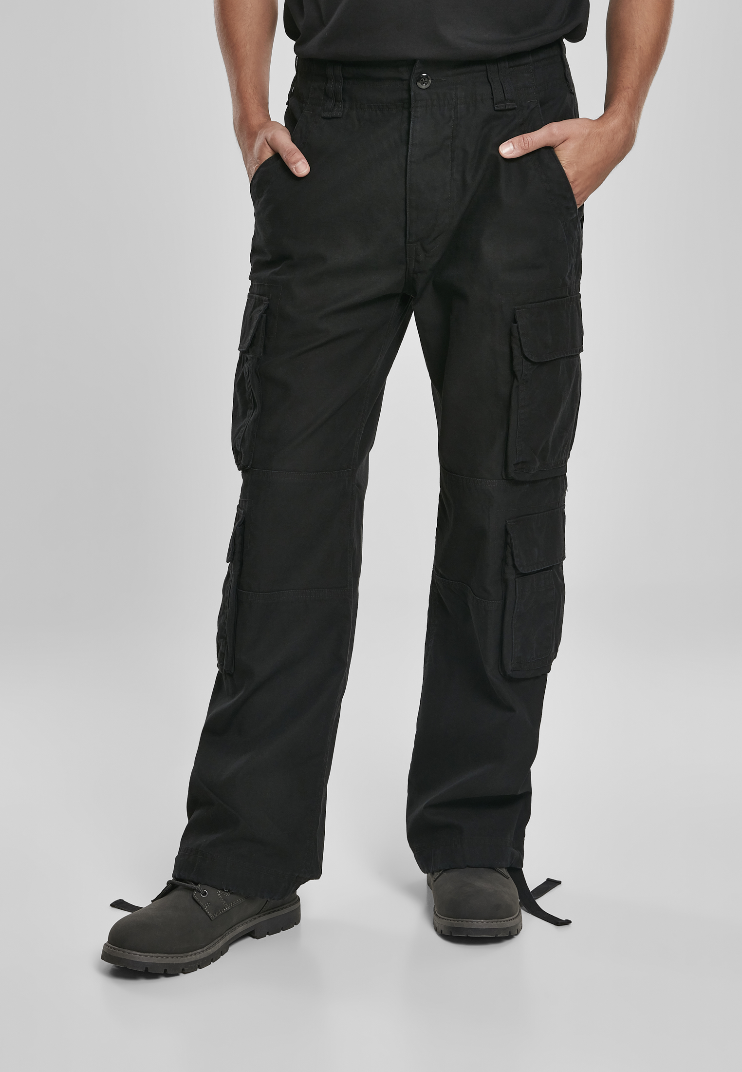 Build Your Brandit Pure Vintage Trouser in Farbe black